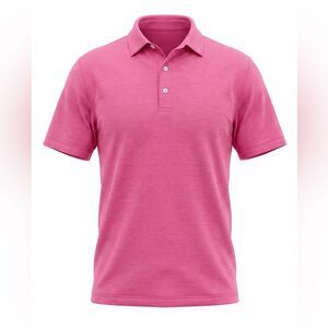 Johnnie-O men’s Pink Polo Shirt Classic Style size XL